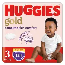Pick n Pay Liquor Huggies Gold Pants Size 3 Megabox (7-12kg) 124 Nappies offer