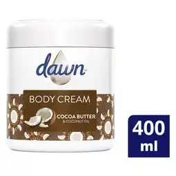 Dawn Body Cream Women Cocoa Butter 400ml