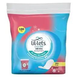 Pick n Pay Liquor Lil-lets Essentials Pantyliners Scented 100s offer