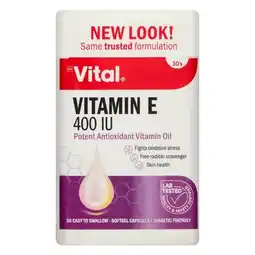 Pick n Pay Liquor Vital Vitamin E 400 Iu Antioxidant 30 Capsules offer