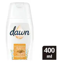 Dawn Radiant Glow with Gold Dust Moisturizing Body Lotion 400ml