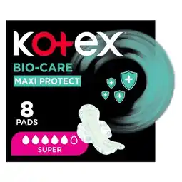 Pick n Pay Liquor Kotex Bio-Care Super Maxi Protect Sanitary Pads 8 Pack offer