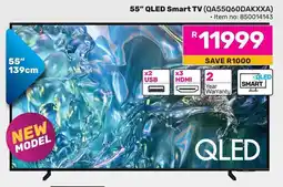 Game SAMSUNG 55" QLED Smart TV (QA55Q60DAKXXA) offer
