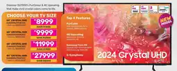 Game SAMSUNG 55" CRYSTAL UHD (UA55DU700KXX) offer