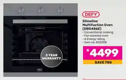 Game DEFY Slimeline Multifuction Oven (DB0486E) offer