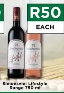 Food Lover's Market Simonsvlei Lifestyle Range 750 ml offer