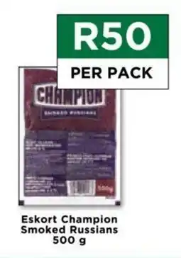 Food Lover's Market Eskort Champion Smoked Russians 500 g offer