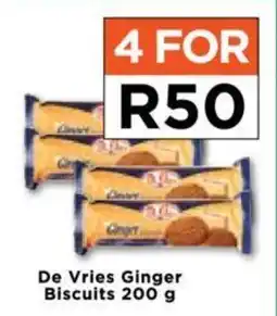 Food Lover's Market De Vries Ginger Biscuits 200 g offer