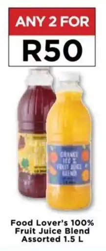 Food Lover's Market Food Lover's 100% Fruit Juice Blend Assorted 1.5 L offer