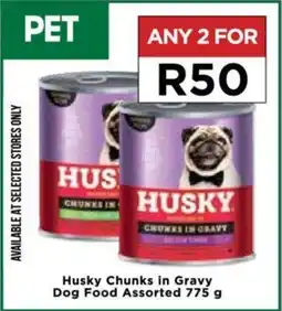 Husky Chunks in Gravy Dog Food Assorted 775 g