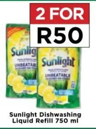 Food Lover's Market Sunlight Dishwashing Liquid Refill 750 ml offer