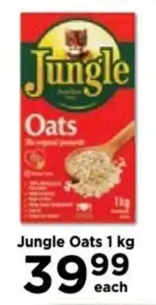 Food Lover's Market Jungle Oats 1 kg offer