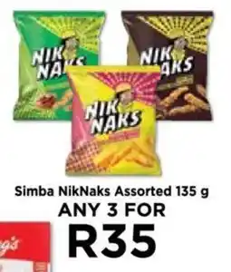Food Lover's Market Simba NikNaks Assorted 135 g offer