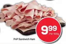 Pick n Pay Hypermarket PnP Sandwich Ham offer
