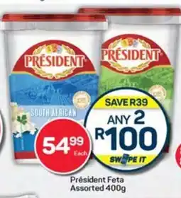Pick n Pay Hypermarket Président Feta Assorted 400g offer