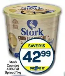 Pick n Pay Hypermarket Stork Country 40% Fat Spread 1kg offer