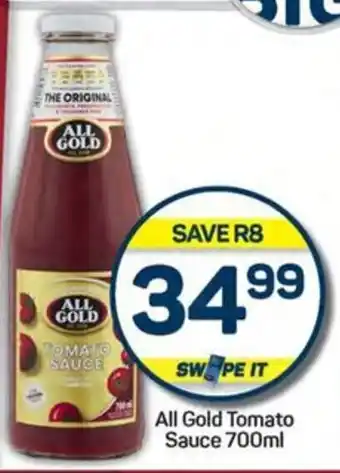 Pick n Pay Hypermarket All Gold Tomato Sauce 700ml offer