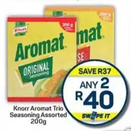 Pick n Pay Hypermarket Knorr Aromat Trio Seasoning Assorted 200g offer