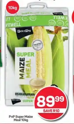 Pick n Pay Hypermarket PnP Super Maize Meal 10kg offer