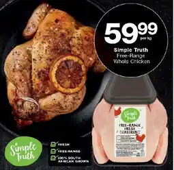 Checkers Simple Truth Free-Range Whole Chicken offer