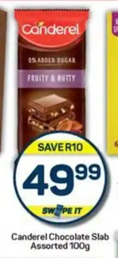 Pick n Pay Hypermarket Canderel Chocolate Slab Assorted 100g offer
