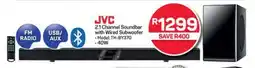 Pick n Pay Hypermarket JVC 2.1 Channel Soundbar with Wired Subwoofer offer