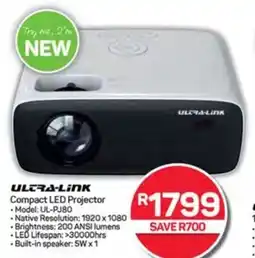 Pick n Pay Hypermarket ULTRA-LINK Compact LED Projector offer