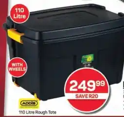 Pick n Pay Hypermarket ADDIS 110 Litre Rough Tote offer