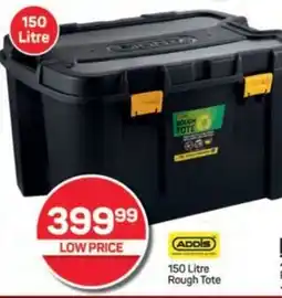 Pick n Pay Hypermarket ADDIS 150 Litre Rough Tote offer