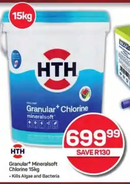 HTH Granular+ Mineralsoft Chlorine 15kg