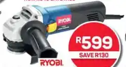Pick n Pay Hypermarket RYOBI 850W Angle Grinder 115mm offer