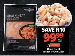 Checkers Cape Point Frozen Prawn Meat offer