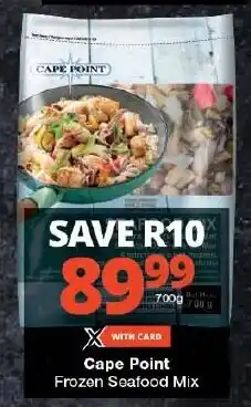 Checkers Cape Point Frozen Seafood Mix offer