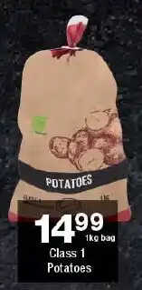 Checkers Class 1 Potatoes offer