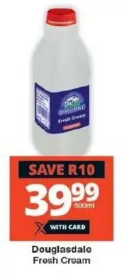 Checkers Douglasdale Fresh Cream offer