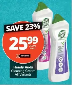 Checkers Handy Andy Cleaning Cream All Variants offer