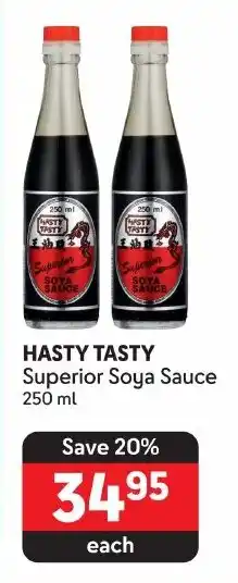 Makro HASTY TASTY Superior Soya Sauce offer