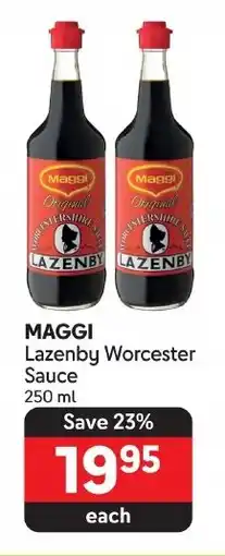 Makro MAGGI Lazenby Worcester Sauce 250ml offer