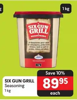 Makro SIX GUN GRILL Seasoning 1kg offer