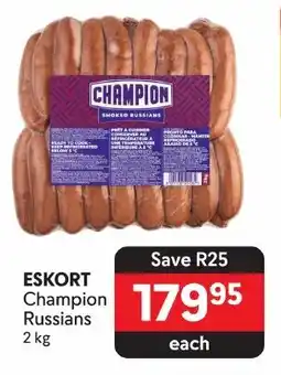 Makro ESKORT Champion Russians 2 kg offer