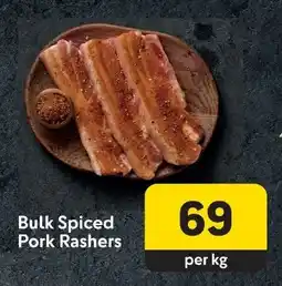 Bulk Spiced Pork Rashers