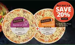 Checkers 2x Bella Vita Pizza All Variants offer