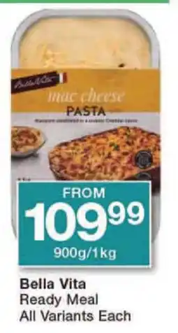 Bella Vita Ready Meal All Variants Each
