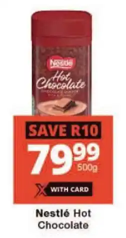 Checkers Nestlé Hot Chocolate offer
