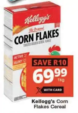 Checkers Kellogg's Corn Flakes Cereal offer