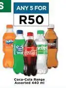 Food Lover's Market Coca-Cola Range Assorted-For Any 5 x 440ml offer