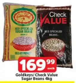 Check Save Goldkeys/Check Value Sugar Beans 4kg offer