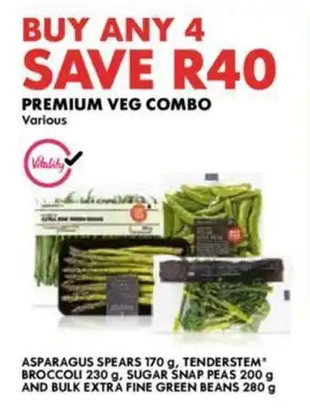 Woolworths PREMIUM VEG COMBO offer