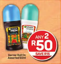 Pick n Pay Garnier Roll On Assorted 50ml offer
