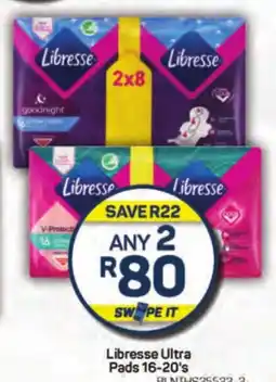 Pick n Pay Libresse Ultra Pads 16-20's offer
